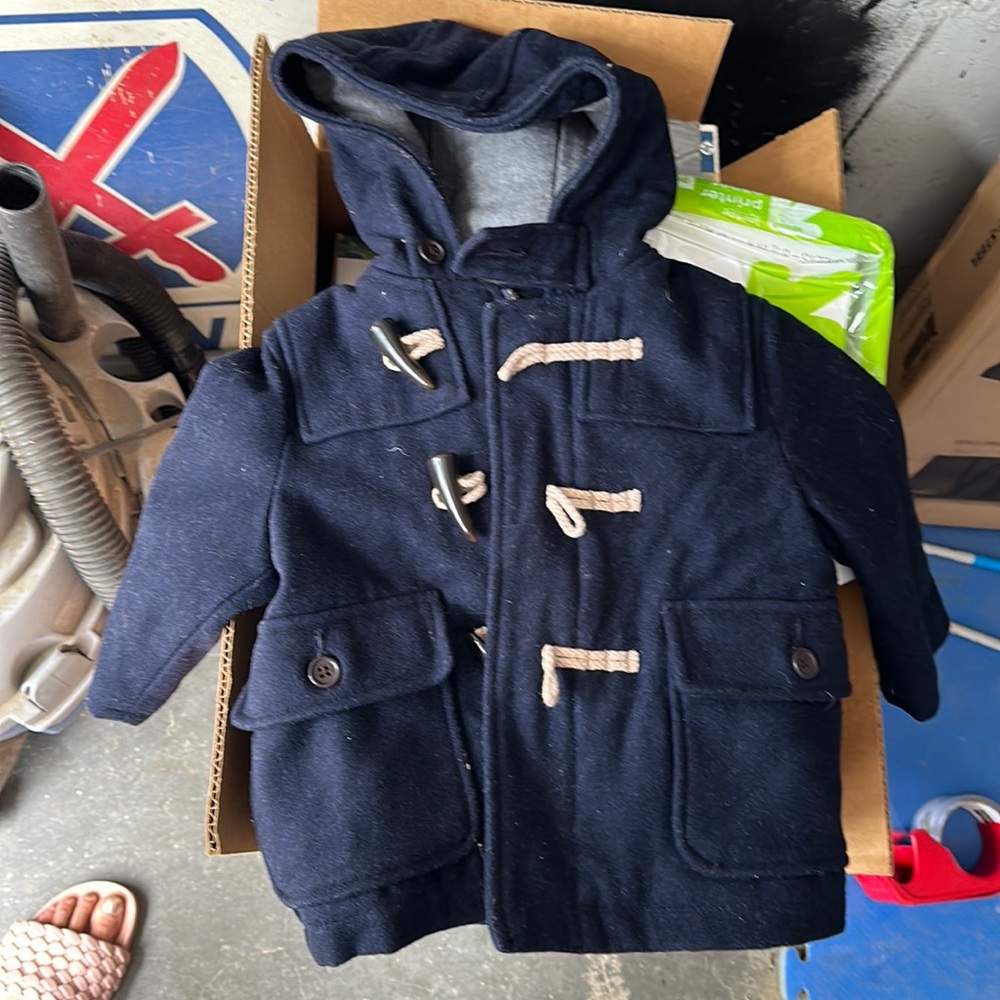 Baby Gap Wool Pea Coat EUC.